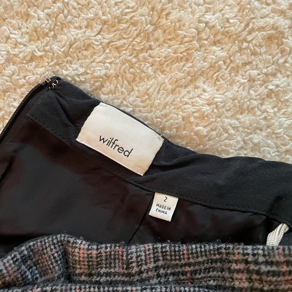 Wilfred wool blend mini skirt - Picture 3 of 3